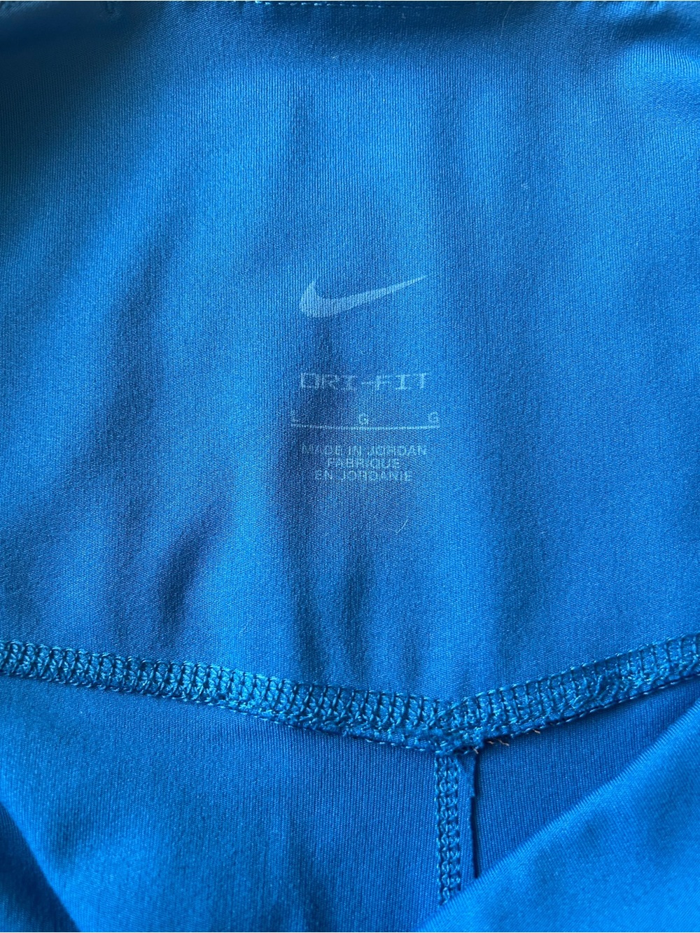 Nike Women’s Teal Blue Athletic Leggings - Picture 2 of 3